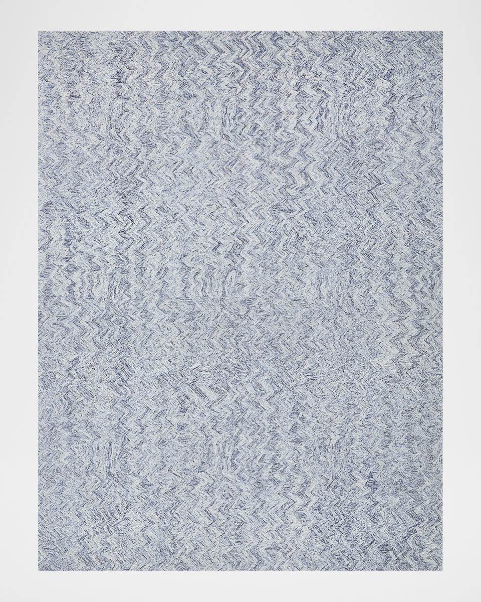Veneta Hand-Tufted Blue Rug, 8' x 10'
